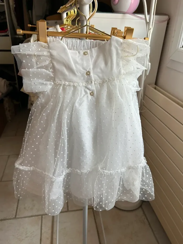 Superbe robe de cérémonie Orchestra taille 12 mois état neuf - photo numéro 4