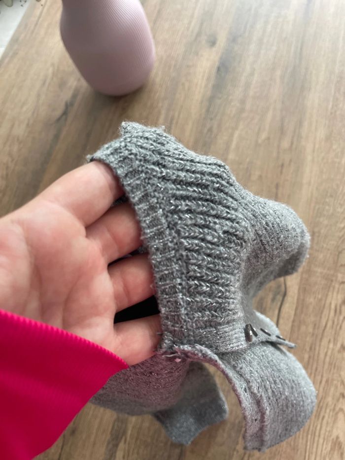 Gilet maille à paillettes - photo numéro 2