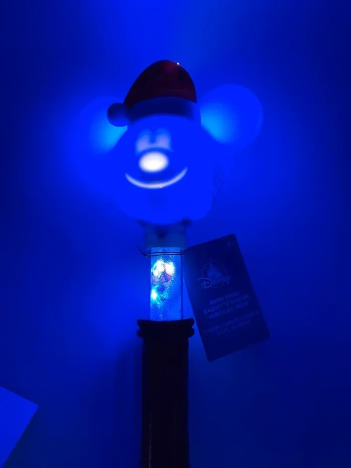 Baguette lumineuse festive Mickey Mouse Disney / machine à bulles - photo numéro 7