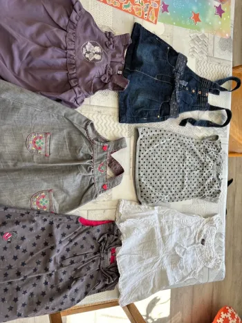 Lot robes 12 mois