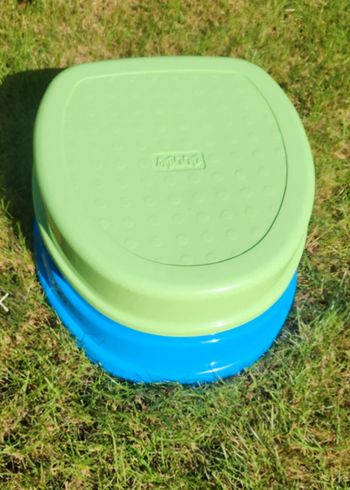 Pot D'apprentissage POTTYBOO Pour Enfant - Avec Cuvette Amovible - Stable Et Confortable - Dès 18 Mois - Bleu