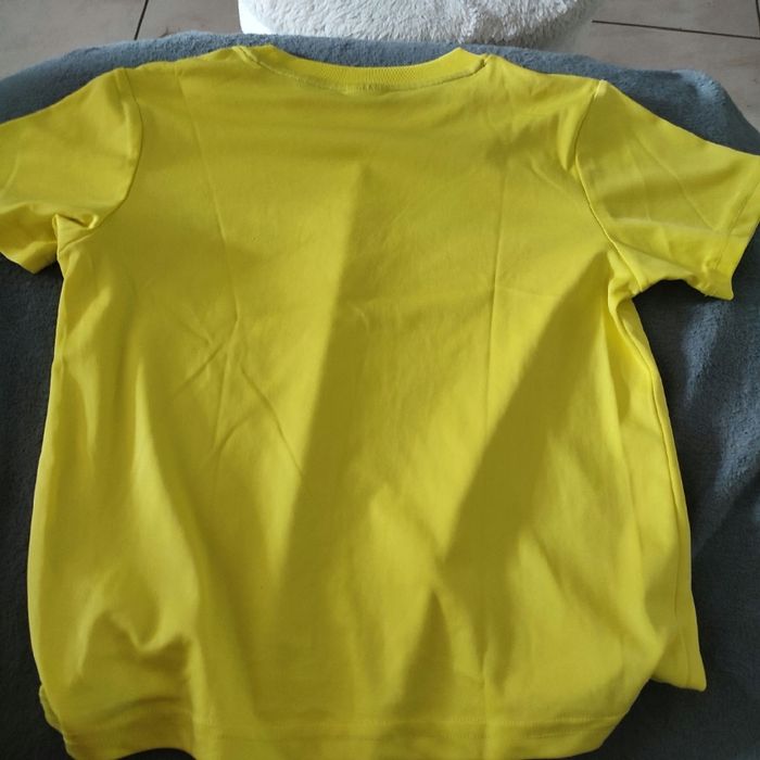 Tee shirt jaune 10ans Carbrini - photo numéro 3
