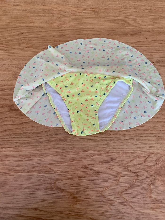 Slip jupette de bain