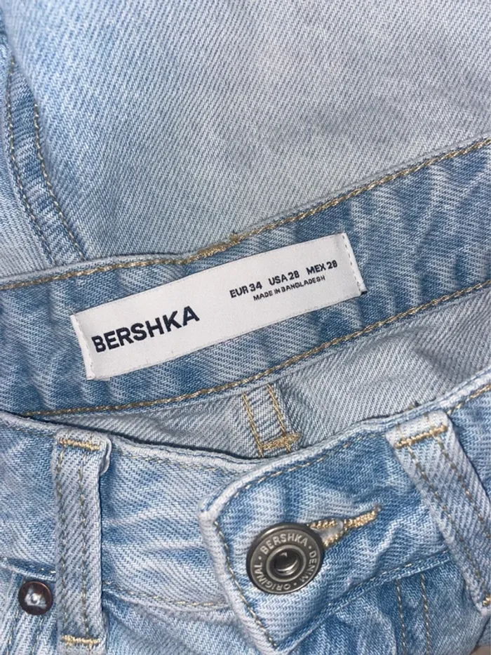 short en jean long bershka - photo numéro 3