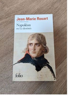 Livre Jean-Marie Rouart Napoléon ou La destinée