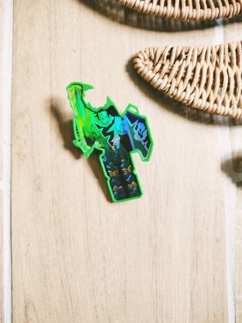 🙅Power rangers dino fury clé/keys du ranger vert marque hasbro