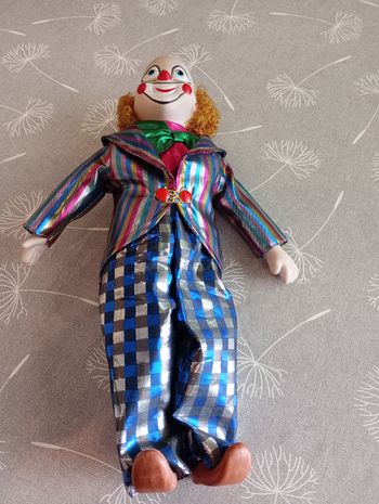 Clown porcelaine