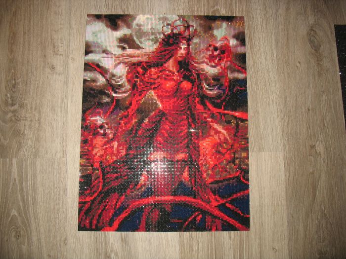 LOT DE 2 TABLEAUX PAINTING DIAMANT - 30 x 40 CM - n°01 - photo numéro 2