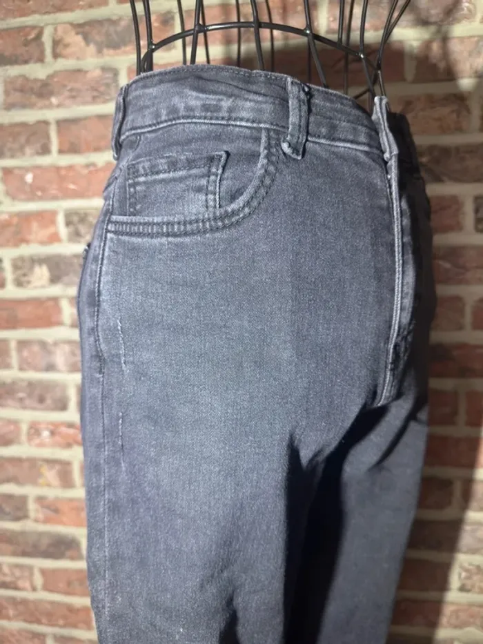 Jeans skinny noir taille haute Kiabi Taille XS/34 - photo numéro 6