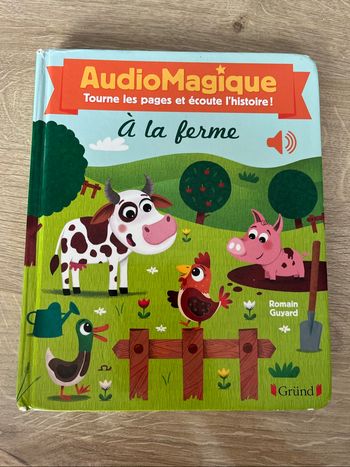 Livre audio magique à la ferme