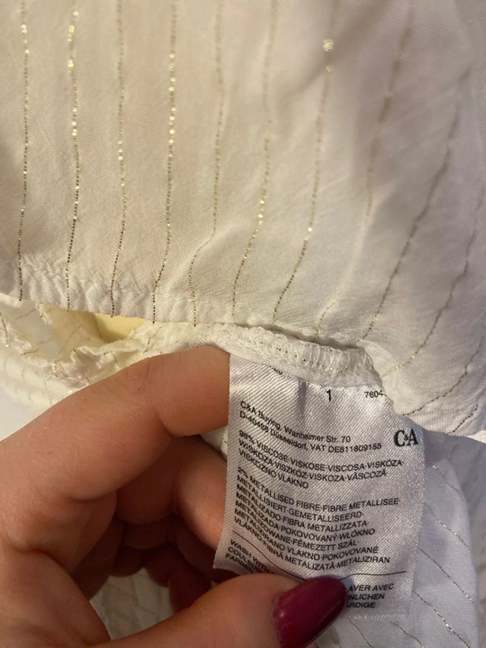 Blouse manche courte femme taille 44 de marque Yessica C&A - photo numéro 6