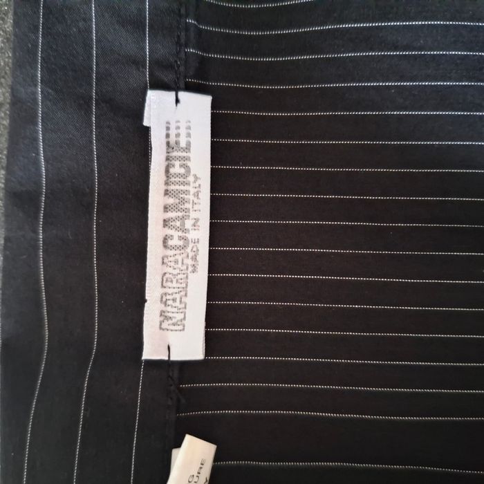 Chemise noir à rayures blanches pour femme - à manches longues - Taille S - Mara Camicie - photo numéro 5