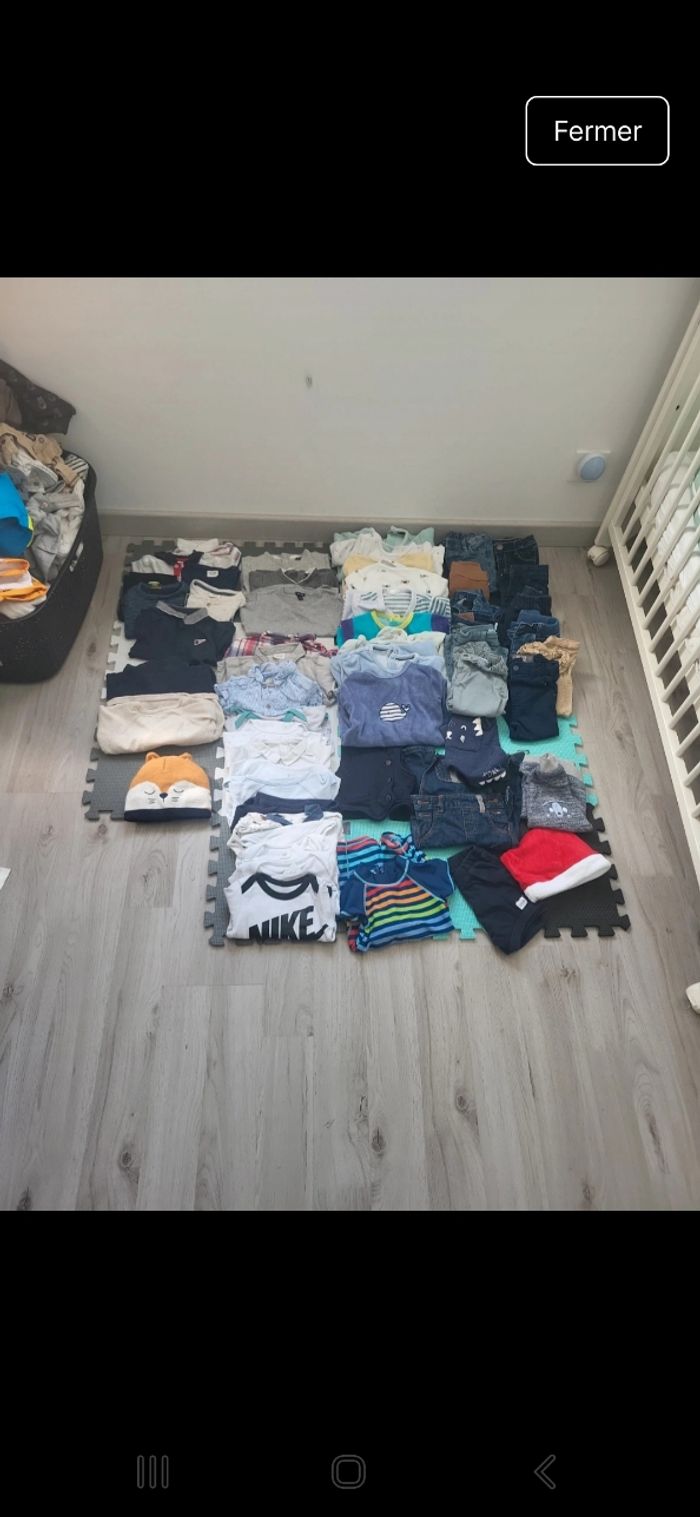 Lot vêtements 9 mois
