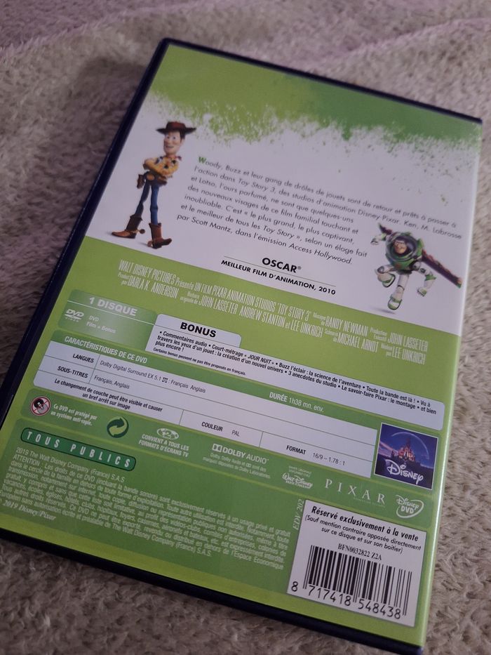 DVD Toy story. - photo numéro 2
