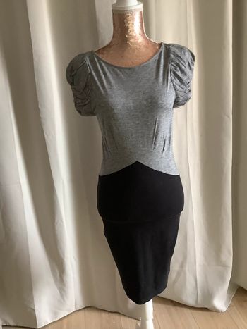 Robe noire et grise Naf naf M
