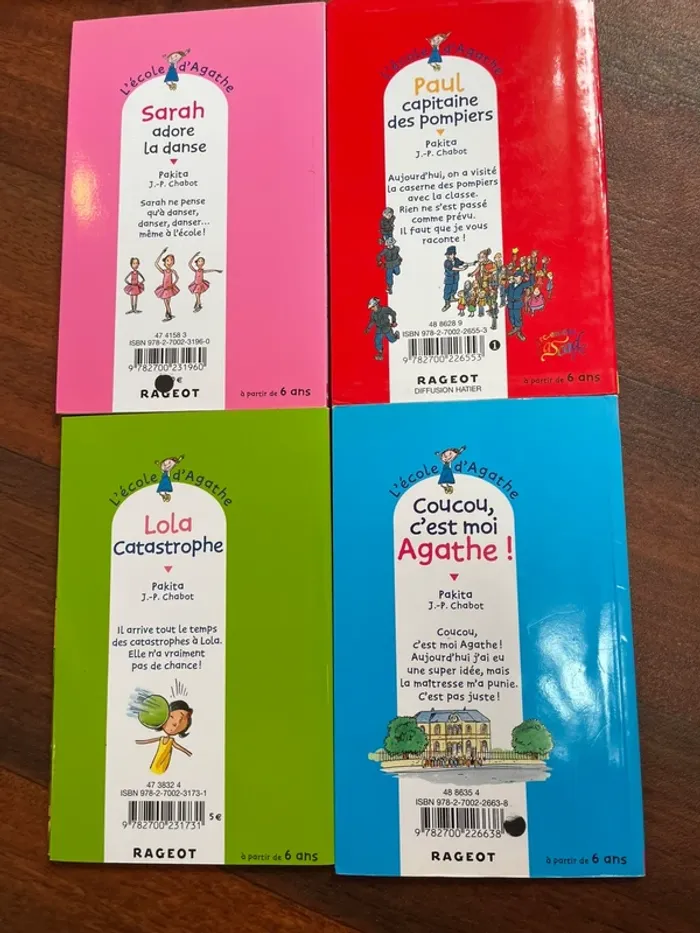 Lot cp :  l’école d’Agathe - photo numéro 2