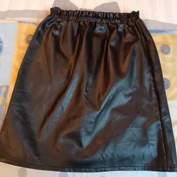 Jupe imitation cuir