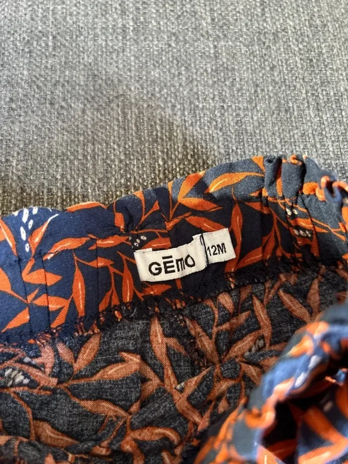 Short bébé fille gemo 12 mois - photo numéro 2