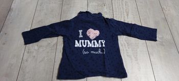 T-shirt bleu foncé TeX T18M