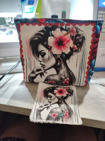 Panière et lingette