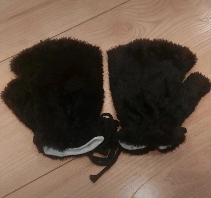 Gants mitaines pattes de chat chien ours - photo numéro 4