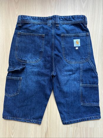 Short Carhartt Single Knee Rework Bleu Marine M / 32