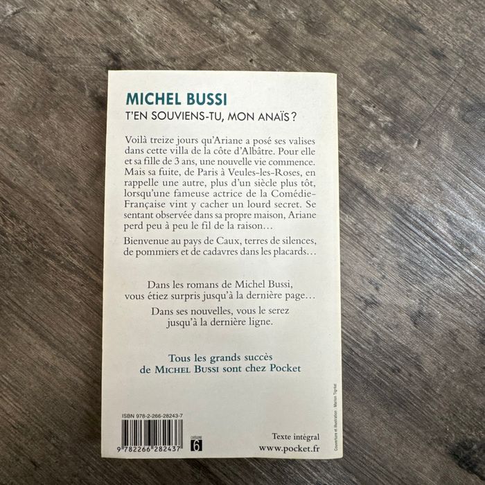 Michel Bussi - t’en souviens-tu, mon Anaïs ? - photo numéro 4