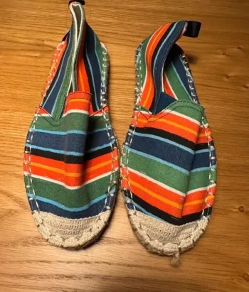 Castelbajac espadrilles femme 36 37 rayées multicolores
