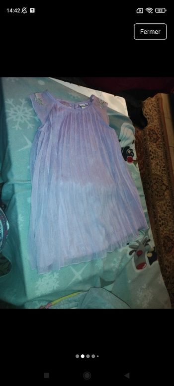 Très belle robe reine des neiges e16