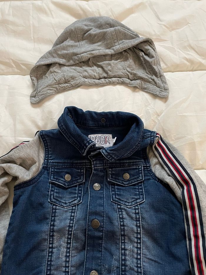 Chemise / veste en jean 24M - photo numéro 4