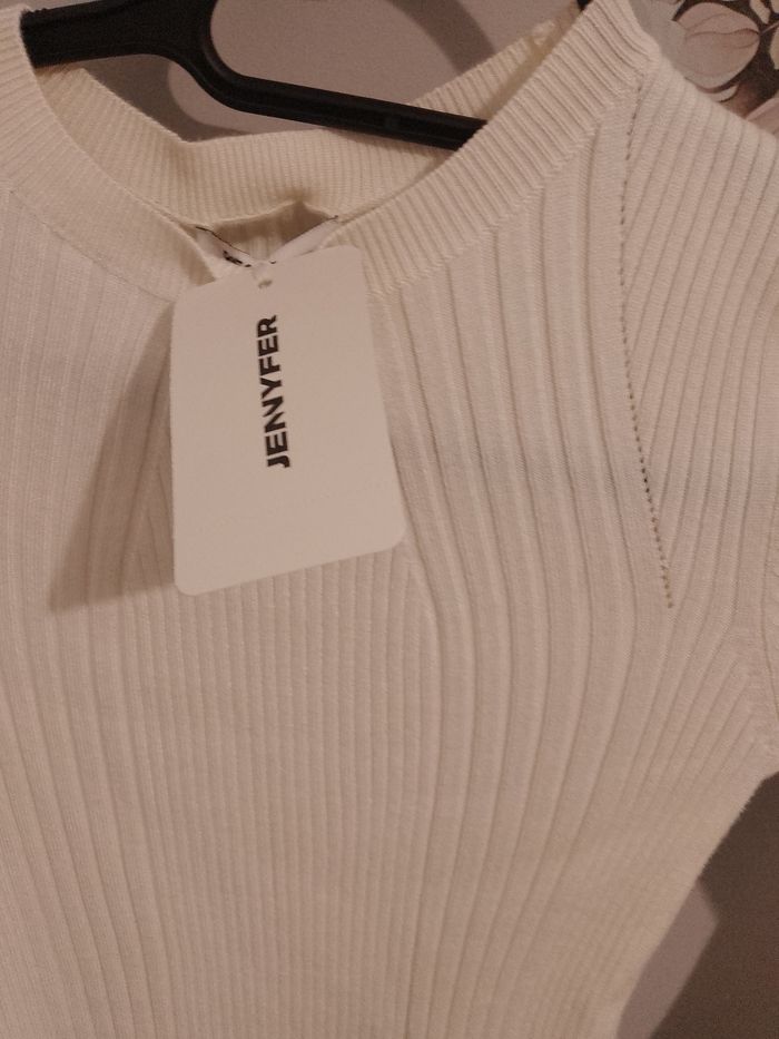 Robe pull blanc - photo numéro 3