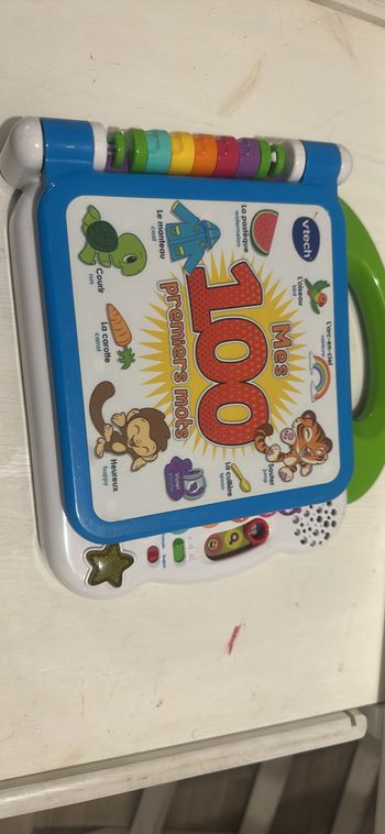 Livre interactif Mes 100 premiers mots VTECH