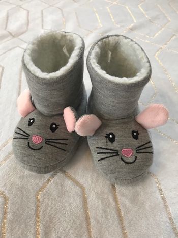 Chaussons fourrés