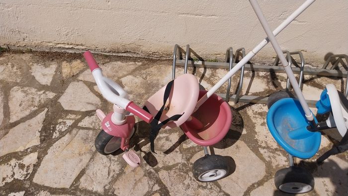 2 trotteurs rose et bleu - photo numéro 2