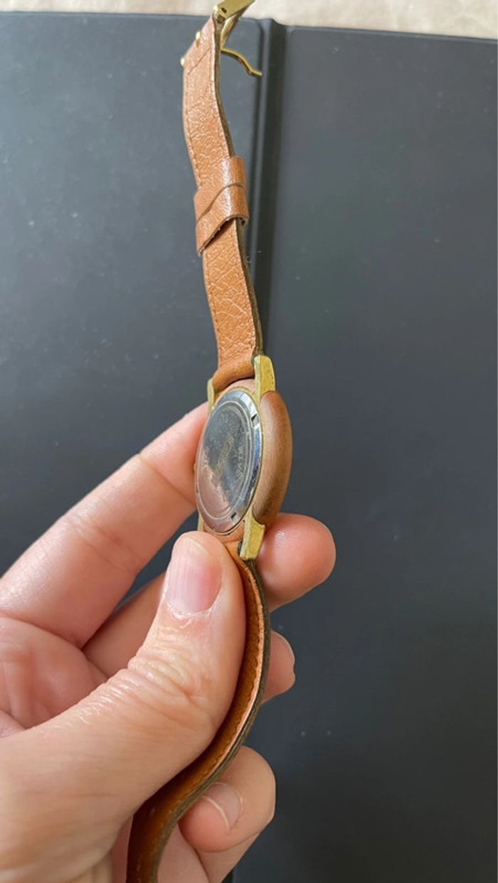 Montre Wood Watch 3,5cm diamètre - photo numéro 4