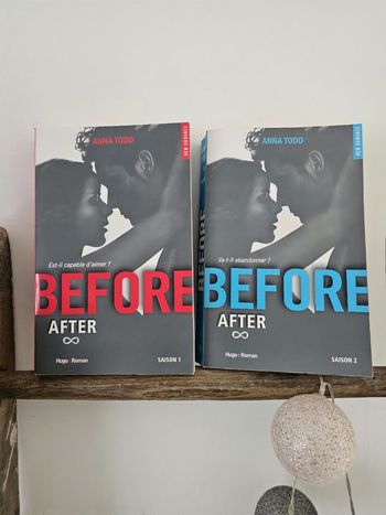 Lot de 2 romans New Romance Before spin off After