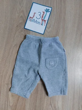 Jogging chaud gris 3 mois