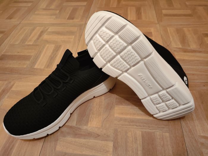 Chaussures légères pour femme noires chewing gum FitVille Cloud Wanderer V16 T40 - photo numéro 2