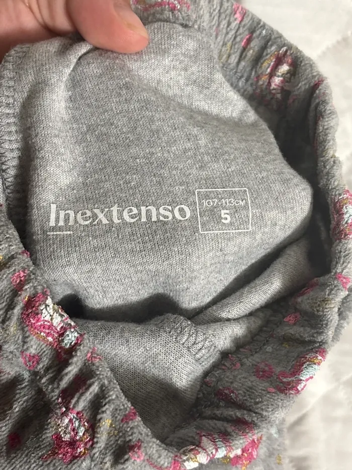 Pantalon de pyjama licorne taille 5ans marque in extenso - photo numéro 3