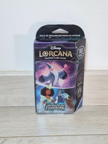 Deck de démarrage Disney Lorcana L'ascension des Floodborn Améthyste et Acier neuf