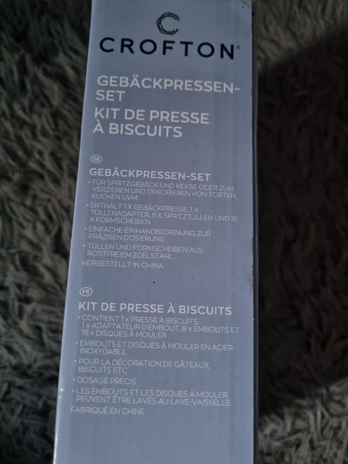 Kit de presse à biscuits - photo numéro 3