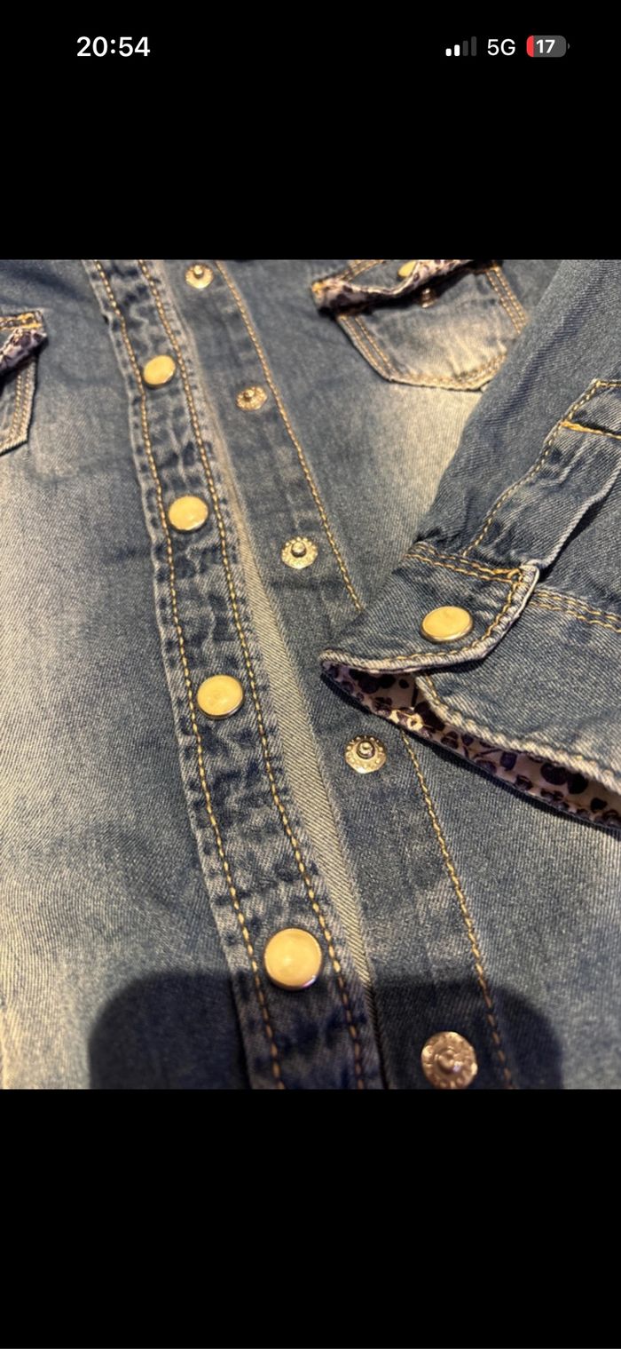 Chemise en  jean - photo numéro 4