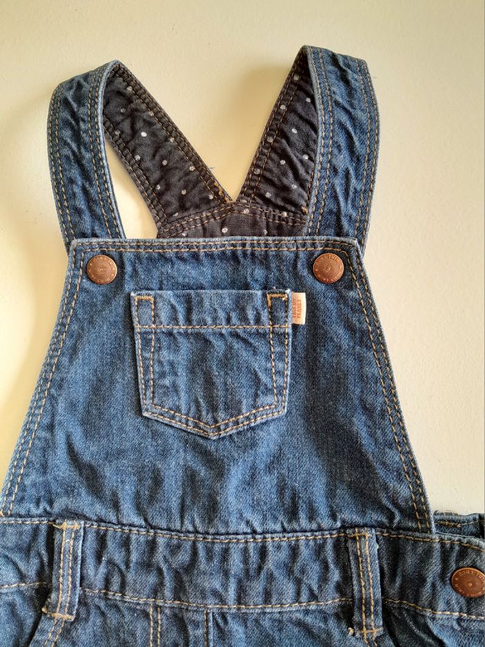 Belle robe en jean, excellent état 12 mois - photo numéro 3