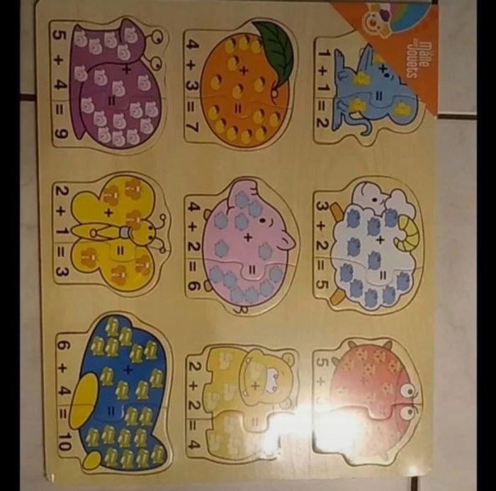 Puzzle en bois neuf