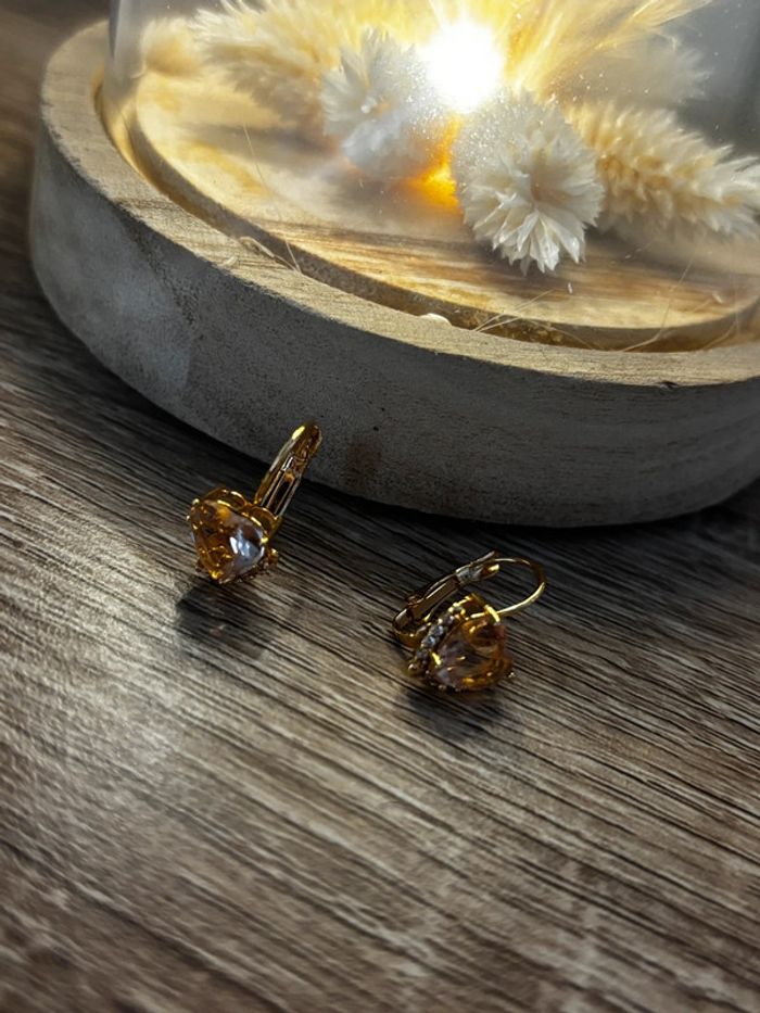Boucle d’oreille cœur