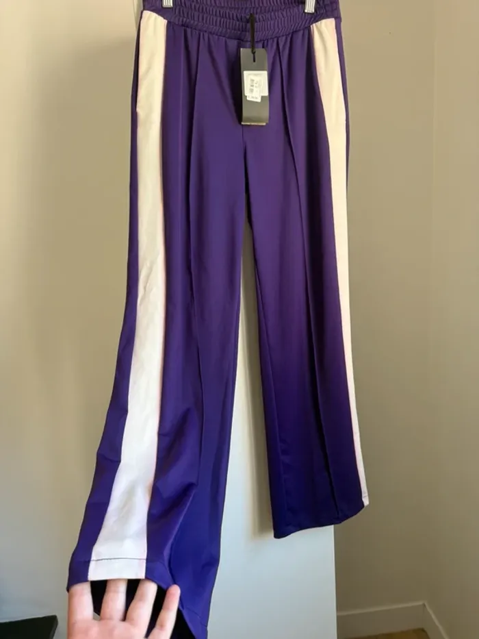 Pantalon à bandes S/36 neuf - photo numéro 2