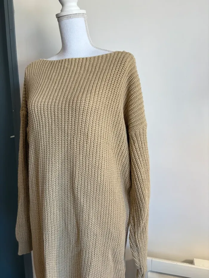 Robe pull dos nu T40 - photo numéro 2