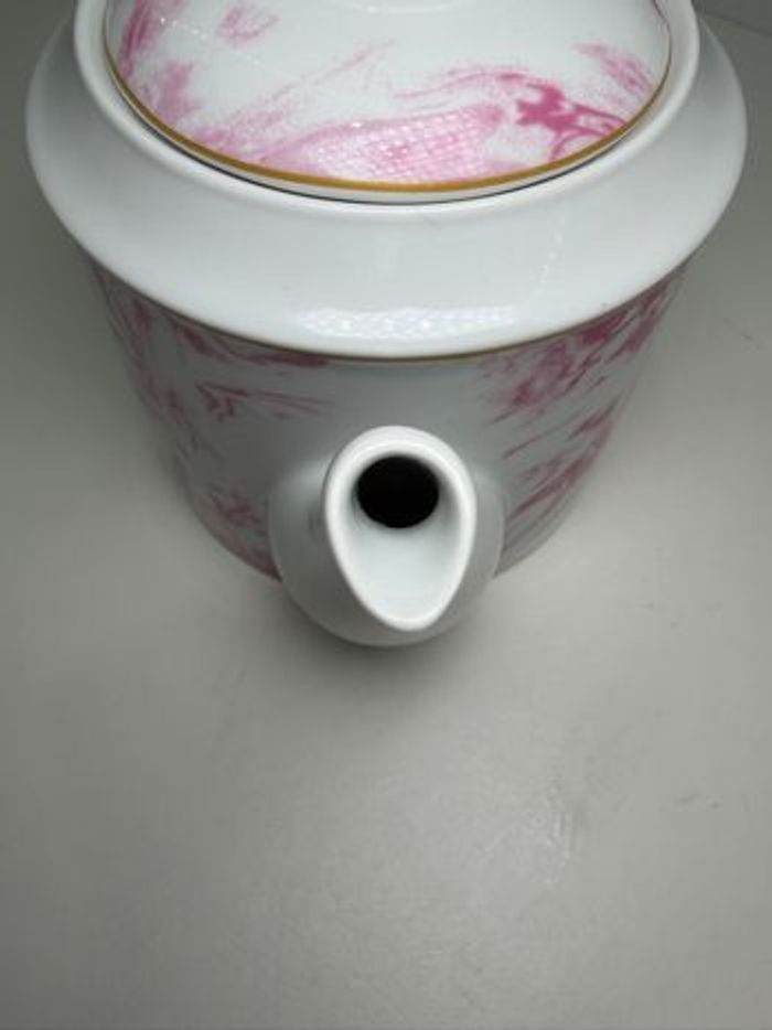 Théière Magique RICE - Effet Marbré Rose & Or - photo numéro 7