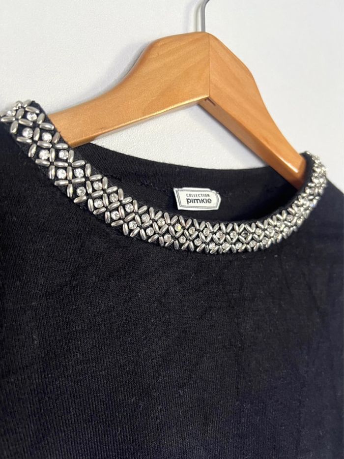 Pull col rond Pimkie noir - photo numéro 2