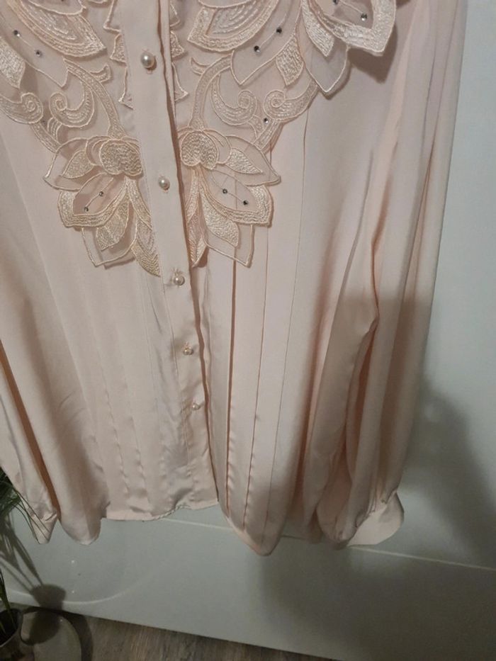 Chemise vintage rose - photo numéro 5
